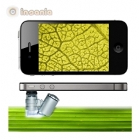 Mini Microscpio para iPhone 4