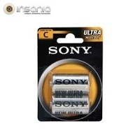 Pilhas Sony Zinco Carbono C (Pack 2)