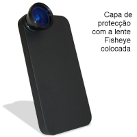 Lente Fisheye para iPhone 4/4S e 5 Lente Fisheye para iPhone 4/4S e 5