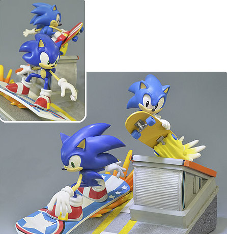 Estátua Diorama Sonic Generations Estátua Diorama Sonic Generations