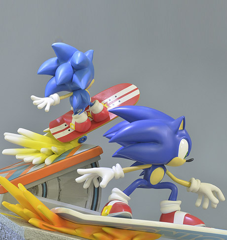 Estátua Diorama Sonic Generations Estátua Diorama Sonic Generations