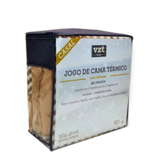 Jogo de Cama Térmico R. Premium Casal Jogo de Cama Térmico R. Premium Casal