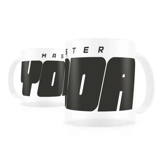 Caneca Muda de Aspeto Yoda Star Wars Caneca Muda de Aspeto Yoda Star Wars