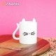 Caneca Gato Branco