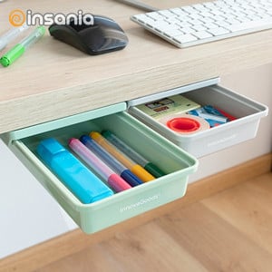 Conjunto de Gavetas Adesivas Adicionais de Secretária Underalk  Pack de 2 uds
